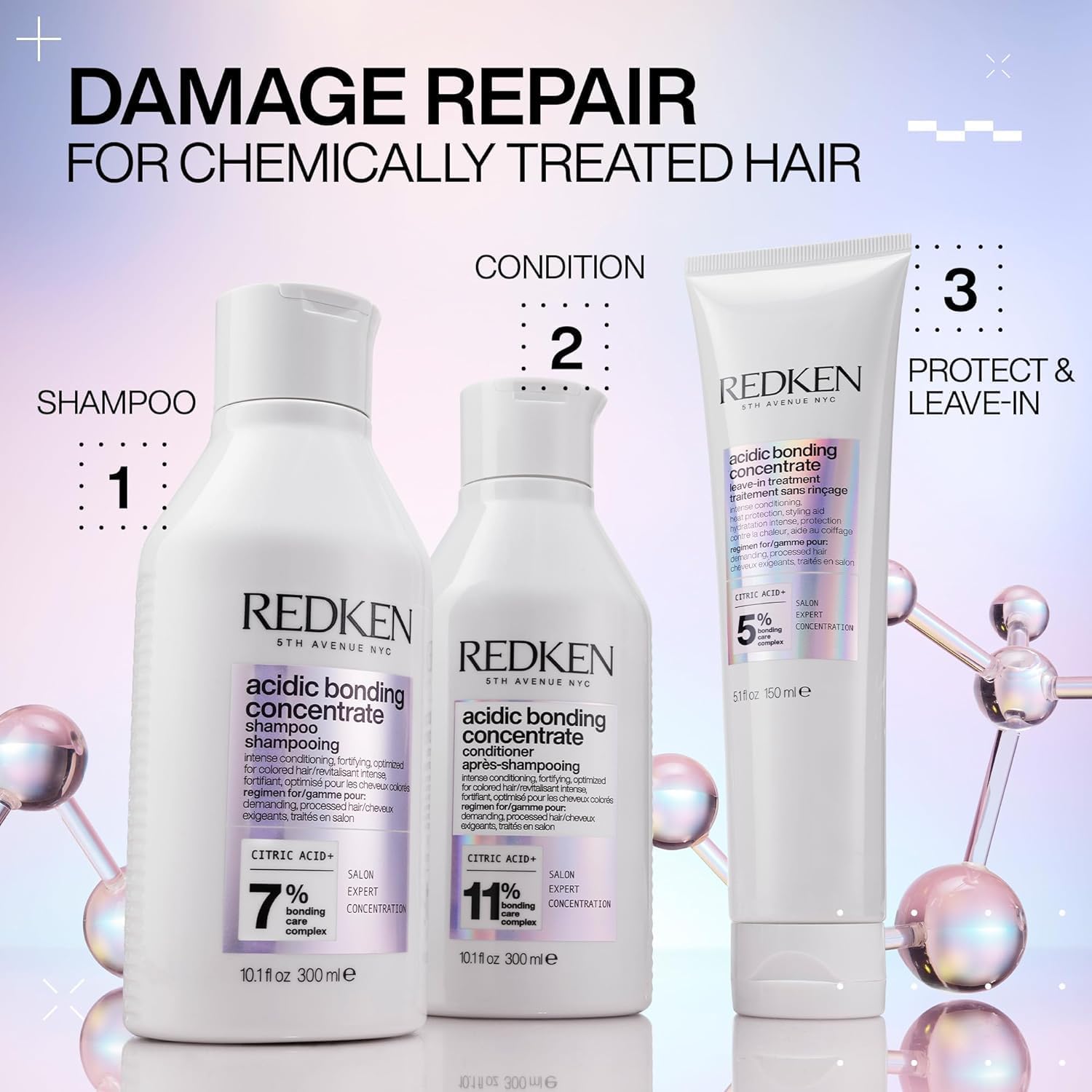 Redken Acidic Bonding Concentrate Shampoo & Conditioner