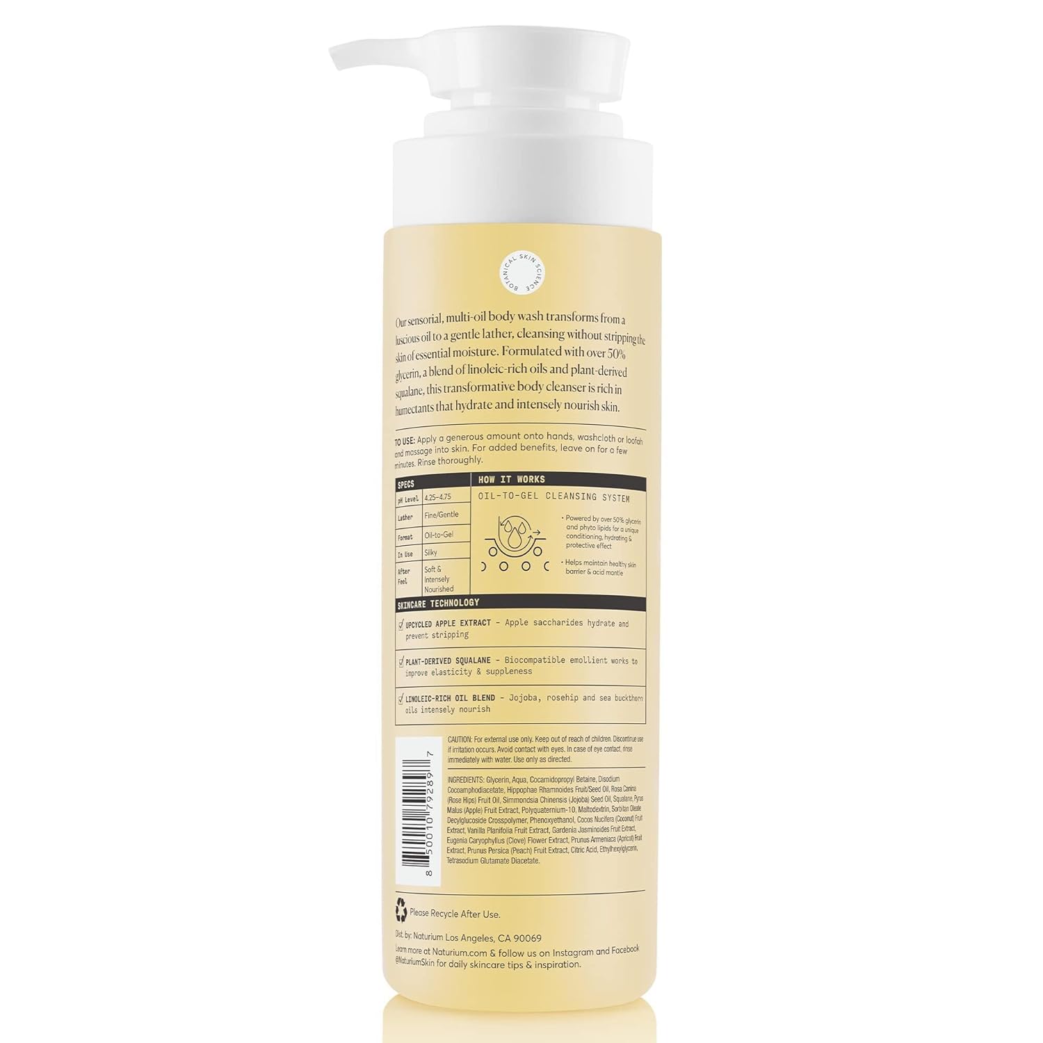 Naturium The Glow Getter Hydrating Body Wash