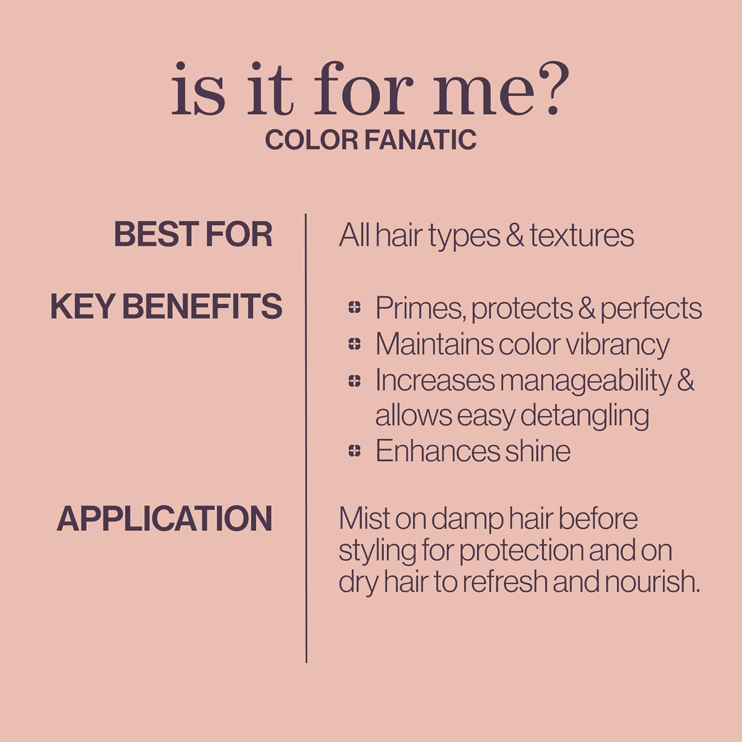 Pureology Color Fanatic Multi-Tasking Leave-In Spray