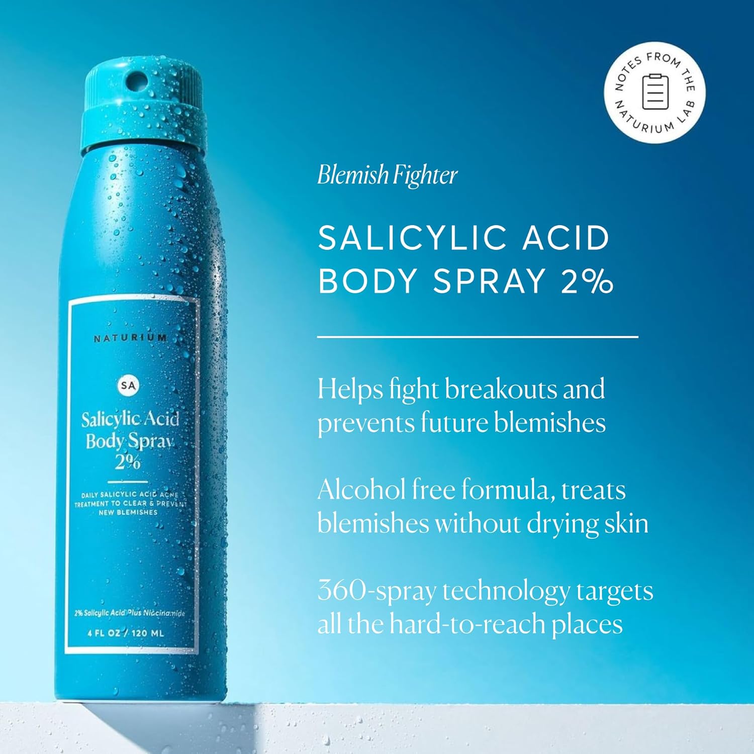 Naturium Salicylic Acid 2% Body Spray